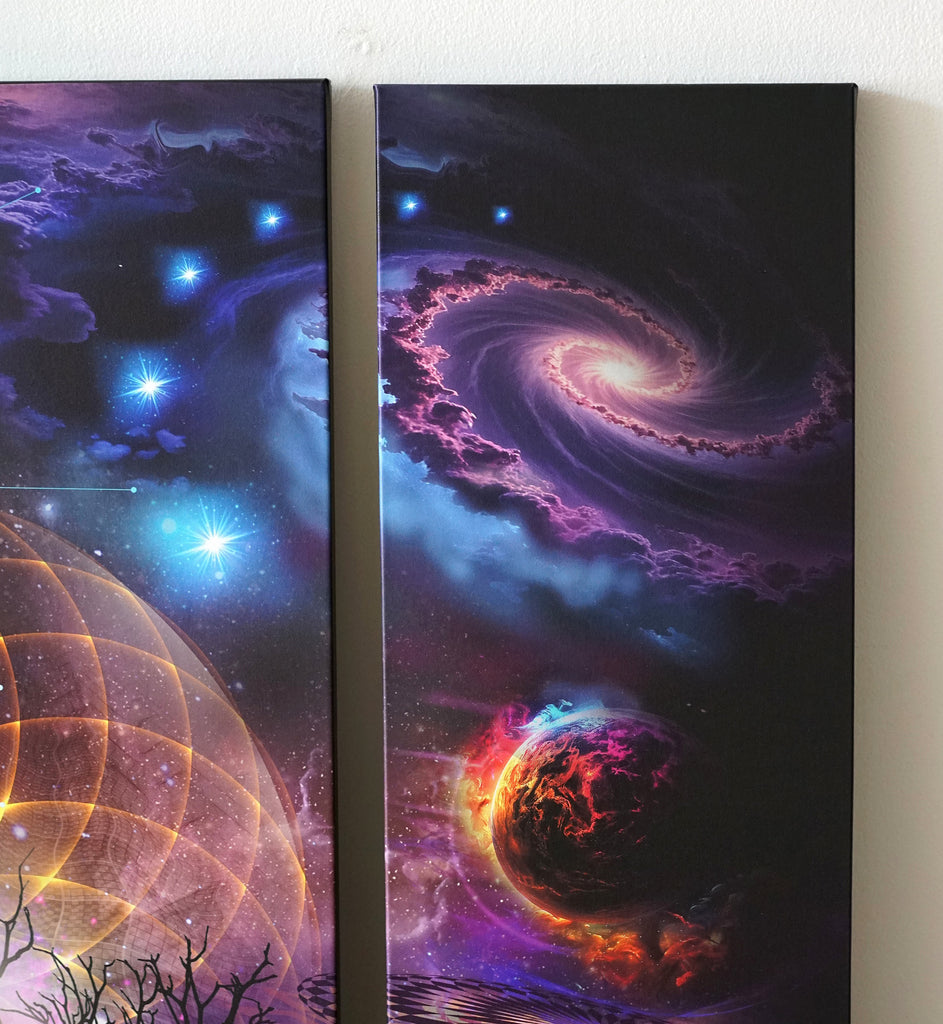 Ascension Triptych Canvas