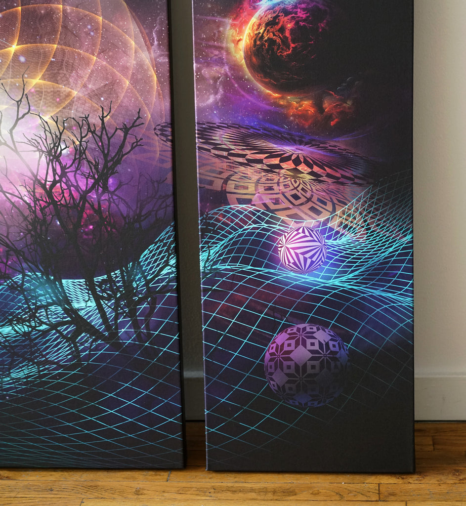 Ascension Triptych Canvas